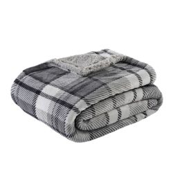 Sortie ???? ACTUEL Plaid Double Face Motif écossais/sherpa 200g/m² SCOTTISH ???? -Jardin Privé Shop unnamed file 1888