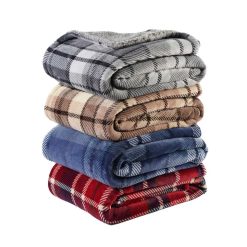 Sortie ???? ACTUEL Plaid Double Face Motif écossais/sherpa 200g/m² SCOTTISH ???? -Jardin Privé Shop unnamed file 1892