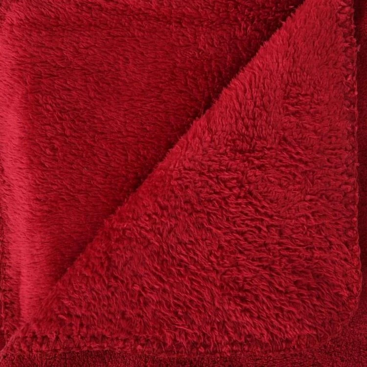 Promo 🎁 Plaid Microfibre Doa 180x230cm Rouge 💯 4 Promo 🎁 Plaid Microfibre Doa 180x230cm Rouge 💯 – Image 2