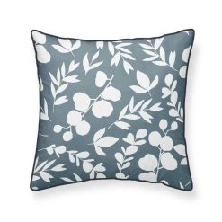 Le moins cher 🎁 Coussin Déco Déhoussable En Coton Motif Floral 🔔