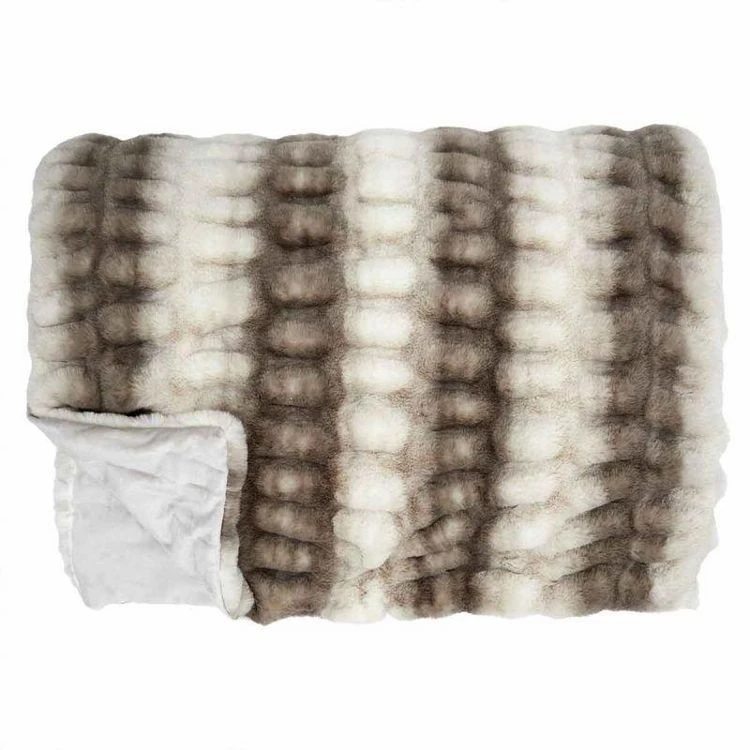 De gros ⭐ Paris Prix Plaid Imitation Fourrure Luxury 140x200cm Naturel 😍 4 De gros ⭐ Paris Prix Plaid Imitation Fourrure Luxury 140x200cm Naturel 😍 – Image 2