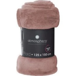 Coupon ✔️ Plaid Doux Uni Flanel 125x150cm Rose 😍 -Jardin Privé Shop unnamed file 2049