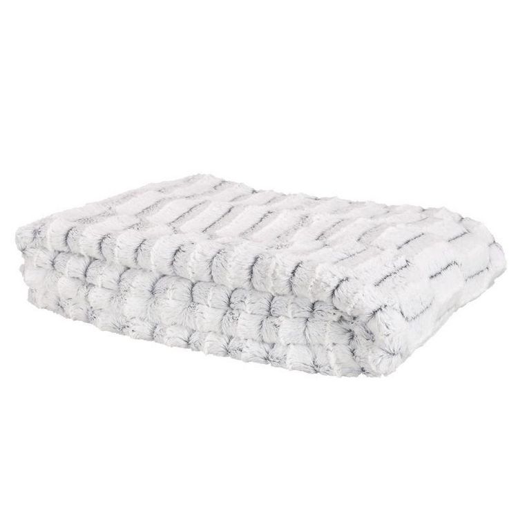 Paris Prix Plaid Imitation Fourrure Carreaux 140x200cm Gris De gros ???? Paris Prix Plaid Imitation Fourrure Carreaux 140x200cm Gris ???? -Jardin Privé Shop unnamed file 2076