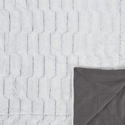 De gros ???? Paris Prix Plaid Imitation Fourrure Carreaux 140x200cm Gris ???? 3 De gros ???? Paris Prix Plaid Imitation Fourrure Carreaux 140x200cm Gris ???? -Jardin Privé Shop unnamed file 2077