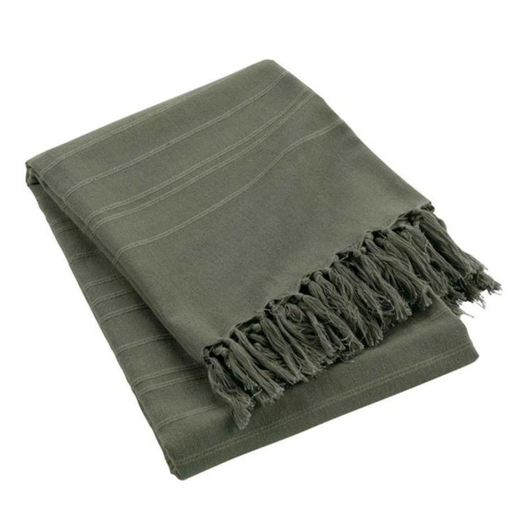 Grosses soldes ✔️ Paris Prix Plaid Uni à Franges Lilia 150x150cm Kaki 🛒 3 Grosses soldes ✔️ Paris Prix Plaid Uni à Franges Lilia 150x150cm Kaki 🛒