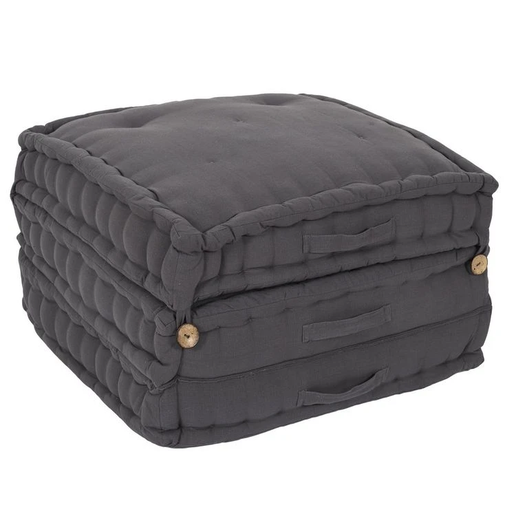 Grosses soldes ⌛ The Home Deco Factory Futon Pliable - Gris Anthracite 🤩 3 Grosses soldes ⌛ The Home Deco Factory Futon Pliable - Gris Anthracite 🤩