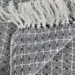 Le moins cher ✔️ The Home Deco Factory Plaid à Franges Pointillé Ethnique - 150 X 120 Cm - Ecru Et Noir 🔥 7 Le moins cher ✔️ The Home Deco Factory Plaid à Franges Pointillé Ethnique - 150 X 120 Cm - Ecru Et Noir 🔥 -Jardin Privé Shop unnamed file 2127