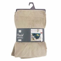 De gros ???? Paris Prix Plaid Uni En Flanelle Flanou 180x220cm Taupe ???? -Jardin Privé Shop unnamed file 2139