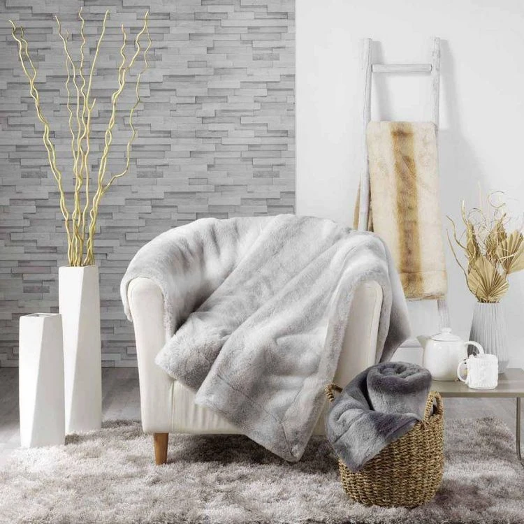 Top 10 ⭐ Paris Prix Plaid Imitation Fourrure Cougar 125x150cm Anthracite 🛒 5 Top 10 ⭐ Paris Prix Plaid Imitation Fourrure Cougar 125x150cm Anthracite 🛒 – Image 3