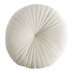 Remise ???? ACTUEL Coussin Déco Uni Rond En Velours Plissé ???? -Jardin Privé Shop unnamed file 221