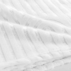 Nouveau ???? Paris Prix Plaid Flanelle Uni Esquisse 125x150cm Blanc ???? -Jardin Privé Shop unnamed file 2218