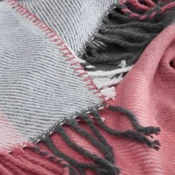 Remise ✨ Sensei Maison Plaid Chaud Avec Franges NASH 🌟 -Jardin Privé Shop unnamed file 2228