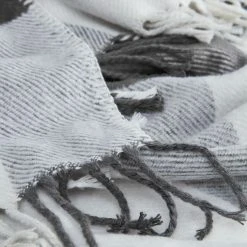 Remise ✨ Sensei Maison Plaid Chaud Avec Franges NASH 🌟 -Jardin Privé Shop unnamed file 2231