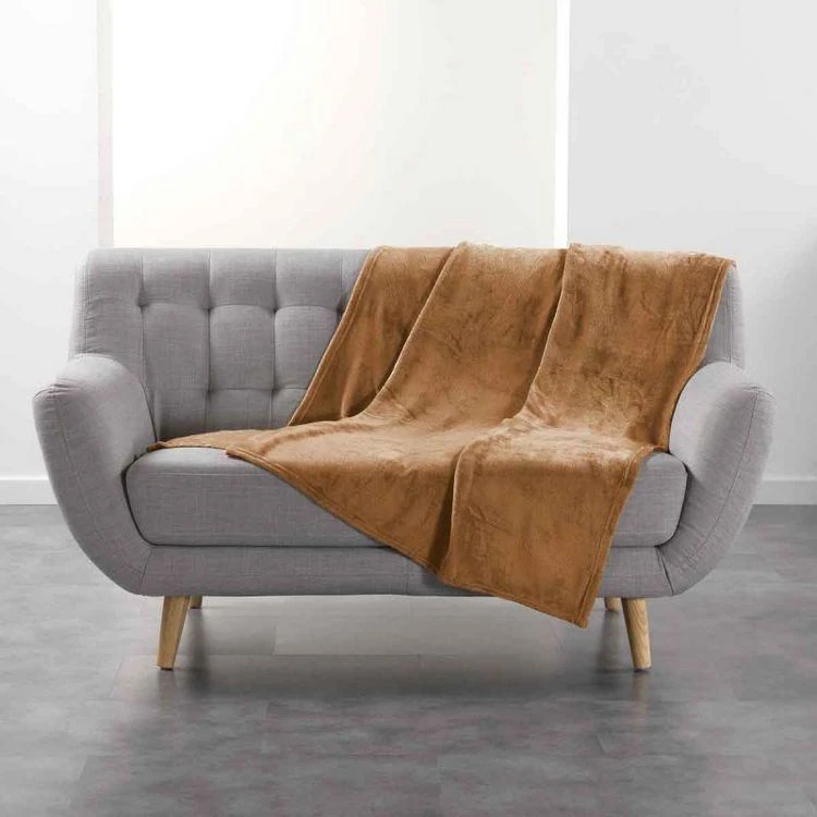Meilleure affaire 🔔 Paris Prix Plaid Uni En Flanelle Flanou 125x150cm Camel ✨ 3 Meilleure affaire 🔔 Paris Prix Plaid Uni En Flanelle Flanou 125x150cm Camel ✨
