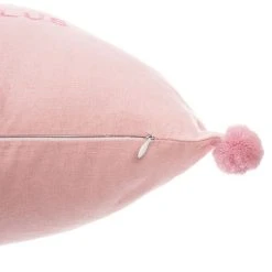 Remise 🎁 ATMOSPHERA Coussin Brodé 10 Pompons Rose 🔥 -Jardin Privé Shop unnamed file 230