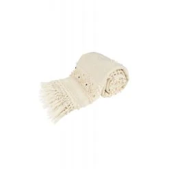 Remise 🥰 Paris Prix Plaid Tissé à La Main Bohist IV 130x170cm Crème 🧨 -Jardin Privé Shop unnamed file 2302