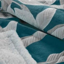 Sortie ❤️ Paris Prix Plaid Velours Imprimé Isibelle 125x150cm Bleu ⭐ -Jardin Privé Shop unnamed file 2309