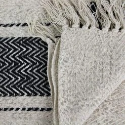 Offres ✨ The Home Deco Factory Plaid Berbère à Rayures 120x150cm ⌛ -Jardin Privé Shop unnamed file 2325