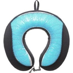 Sortie 🔔 Coussin De Nuque Mémoire De Forme Gel 30cm Bleu 👏 -Jardin Privé Shop unnamed file 233