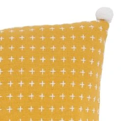 Promo 🧨 FUTURE HOME Coussin Polycoton Curry Avec Pompons 40x40cm Callisto 😉 6 Promo 🧨 FUTURE HOME Coussin Polycoton Curry Avec Pompons 40x40cm Callisto 😉 -Jardin Privé Shop unnamed file 237