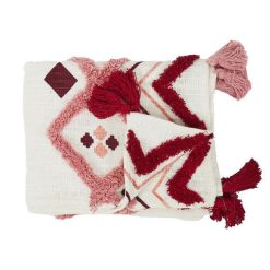 Grosses soldes ???? Paris Prix Jeté De Canapé Tufté Ethnique 130x150cm Rose ❤️ -Jardin Privé Shop unnamed file 2384