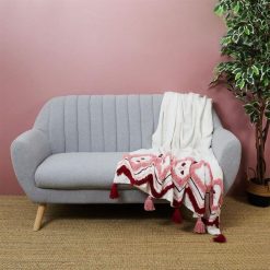 Grosses soldes ???? Paris Prix Jeté De Canapé Tufté Ethnique 130x150cm Rose ❤️ -Jardin Privé Shop unnamed file 2385