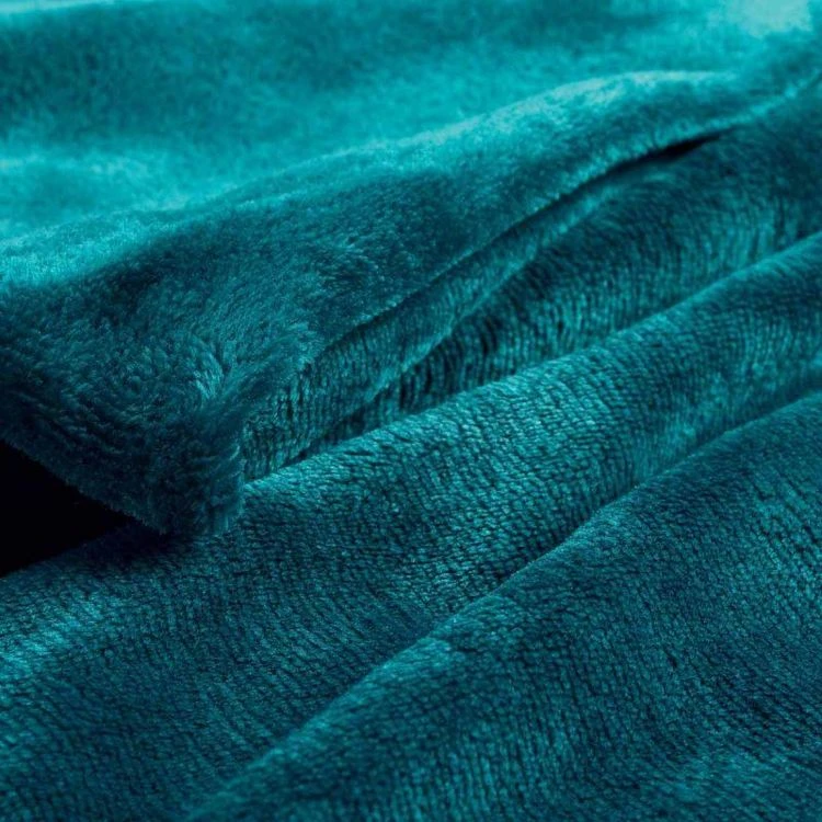 Coupon 🔥 Paris Prix Plaid Uni En Flanelle Flanou 180x220cm Bleu 😍 4 Coupon 🔥 Paris Prix Plaid Uni En Flanelle Flanou 180x220cm Bleu 😍 – Image 2