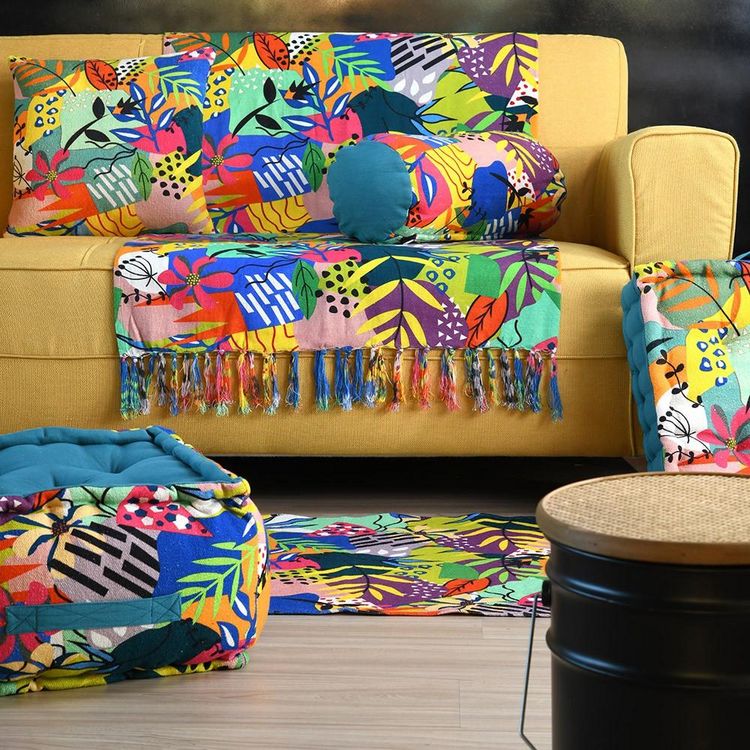 Lovely Casa Plaid 125x150 cm Popart canard coton Vente flash ???? Lovely Casa Plaid 125x150 Cm Popart Canard Coton ✔️ -Jardin Privé Shop unnamed file 2435