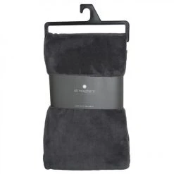 Nouveau 🥰 Plaid Microfibre Doa 180x230cm Gris Foncé ✨ -Jardin Privé Shop unnamed file 2450