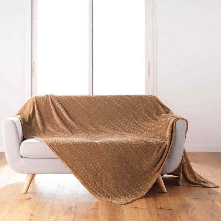Paris Prix Plaid Flanelle Uni Arya 180x220cm Camel Promo ???? Paris Prix Plaid Flanelle Uni Arya 180x220cm Camel ???? -Jardin Privé Shop unnamed file 2454