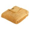 Budget ???? Plaid Flanelle Imprimé Otto 125x150cm Jaune Ocre ???? -Jardin Privé Shop unnamed file 2472
