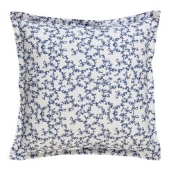 Tout neuf ✔️ ACTUEL Coussin Déco Déhoussable En Coton Motif Floral ????