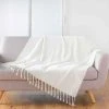 Coupon ✨ Paris Prix Plaid à Franges Uni Mélissa 125x150cm Blanc 😍 -Jardin Privé Shop unnamed file 2488