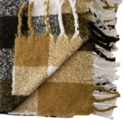 Offres 🥰 Plaid Vintage Tartan 130x180cm Ocre 👏 6 Offres 🥰 Plaid Vintage Tartan 130x180cm Ocre 👏 -Jardin Privé Shop unnamed file 2515