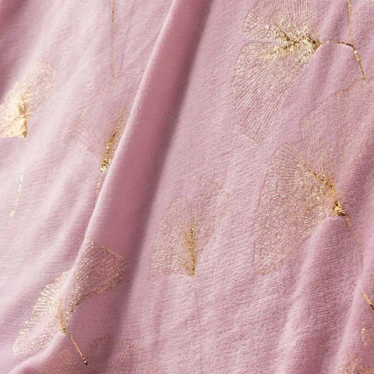 Acheter ⭐ Paris Prix Plaid Imprimé Bloomy 125x150cm Rose ⭐ 4 Acheter ⭐ Paris Prix Plaid Imprimé Bloomy 125x150cm Rose ⭐ – Image 2