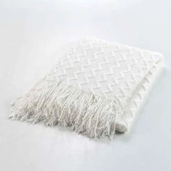 Sortie 🌟 Paris Prix Plaid à Franges Melinda 125x150cm Blanc 👍 6 Sortie 🌟 Paris Prix Plaid à Franges Melinda 125x150cm Blanc 👍 -Jardin Privé Shop unnamed file 2537