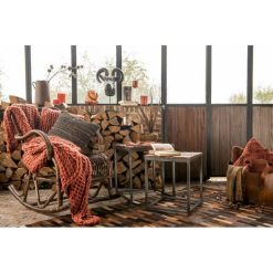 Promo ???? Paris Prix Plaid Déco Maille Tricoté 127x152cm Rouge ???? -Jardin Privé Shop unnamed file 2572