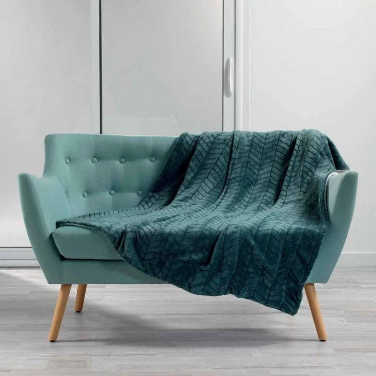 De gros 🛒 Paris Prix Plaid Motif Jacquard Zema 125x150cm Pétrole 🎁 3 De gros 🛒 Paris Prix Plaid Motif Jacquard Zema 125x150cm Pétrole 🎁