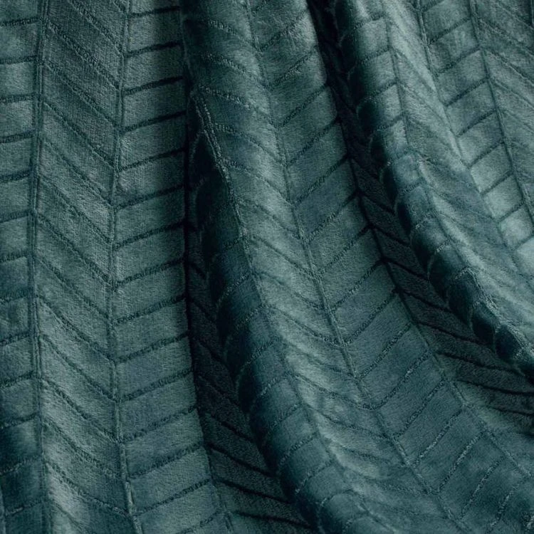 De gros 🛒 Paris Prix Plaid Motif Jacquard Zema 125x150cm Pétrole 🎁 4 De gros 🛒 Paris Prix Plaid Motif Jacquard Zema 125x150cm Pétrole 🎁 – Image 2