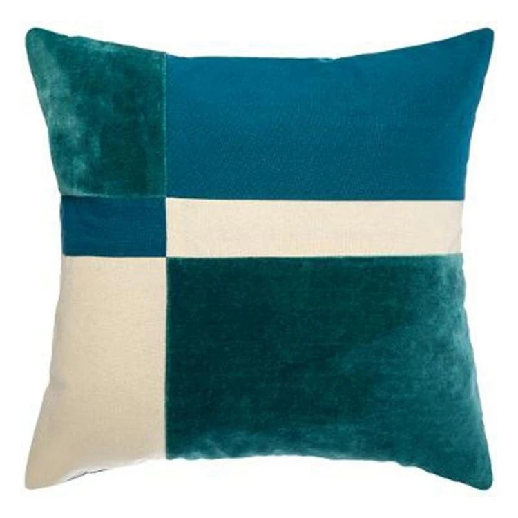 Top 10 🤩 Coussin Déco En Velours Patch 40x40cm Bleu ✔️ 3 Top 10 🤩 Coussin Déco En Velours Patch 40x40cm Bleu ✔️