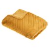 Grosses soldes ???? Plaid Imitation Fourrure Geo 120x160cm Ocre ???? -Jardin Privé Shop unnamed file 2640