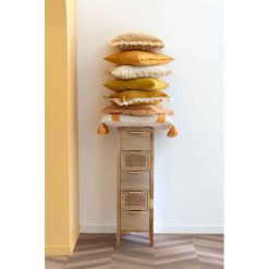 Vente flash ❤️ Paris Prix Plaid Déco à Pompons Rayures 130x170cm Ocre ???? -Jardin Privé Shop unnamed file 2647