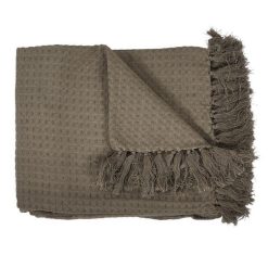 De gros ???? Paris Prix Jeté De Canapé Gaufré 170x250cm Taupe ???? -Jardin Privé Shop unnamed file 2661