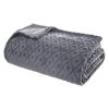 Top 10 ???? Plaid Imprimé Losange 3D 180x230cm Gris ???? -Jardin Privé Shop unnamed file 2663