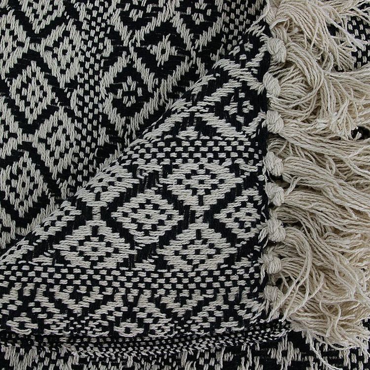 The Home Deco Factory Plaid ethnique frange motif carreaux 120x150cm Tout neuf ✨ The Home Deco Factory Plaid Ethnique Frange Motif Carreaux 120x150cm ???? -Jardin Privé Shop unnamed file 2695