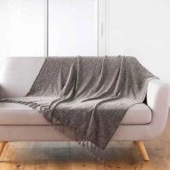 Les meilleures critiques de 🔔 Paris Prix Plaid à Franges Uni Mélissa 125x150cm Taupe ✔️