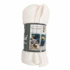 Vente flash 🔔 Paris Prix Plaid Uni En Flanelle Flanou 125x150cm Naturel 🧨 -Jardin Privé Shop unnamed file 2720