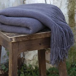 Vente flash ???? No Name Plaid Maille à Franges 125x150 Cm Sacha Anthracite ???? -Jardin Privé Shop unnamed file 2723