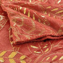 Coupon ⌛ Paris Prix Plaid Flanelle Imprimé Belflor 125x150cm Terracotta ???? -Jardin Privé Shop unnamed file 2748