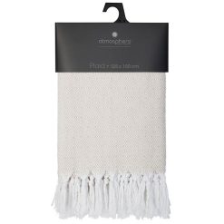 Meilleure vente ???? ATMOSPHERA Plaid Nomade 125x150 Cm Coton Recyclé Lin ???? -Jardin Privé Shop unnamed file 2751